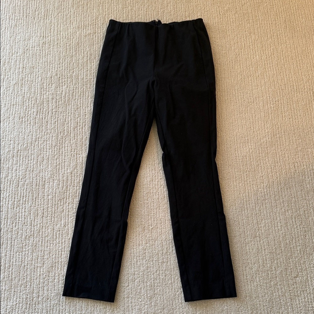 Rag and Bone slim stretch black pant